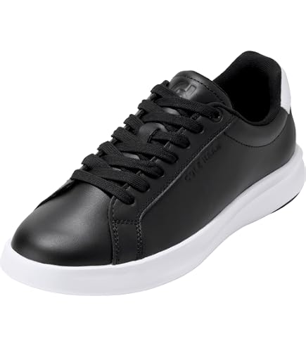 Amazon.com | Cole Haan Womens Grand Crosscourt II Black Leather